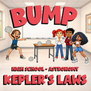 Kepler’s Laws BUMP Science Game - No Prep Astronomy Review Activity