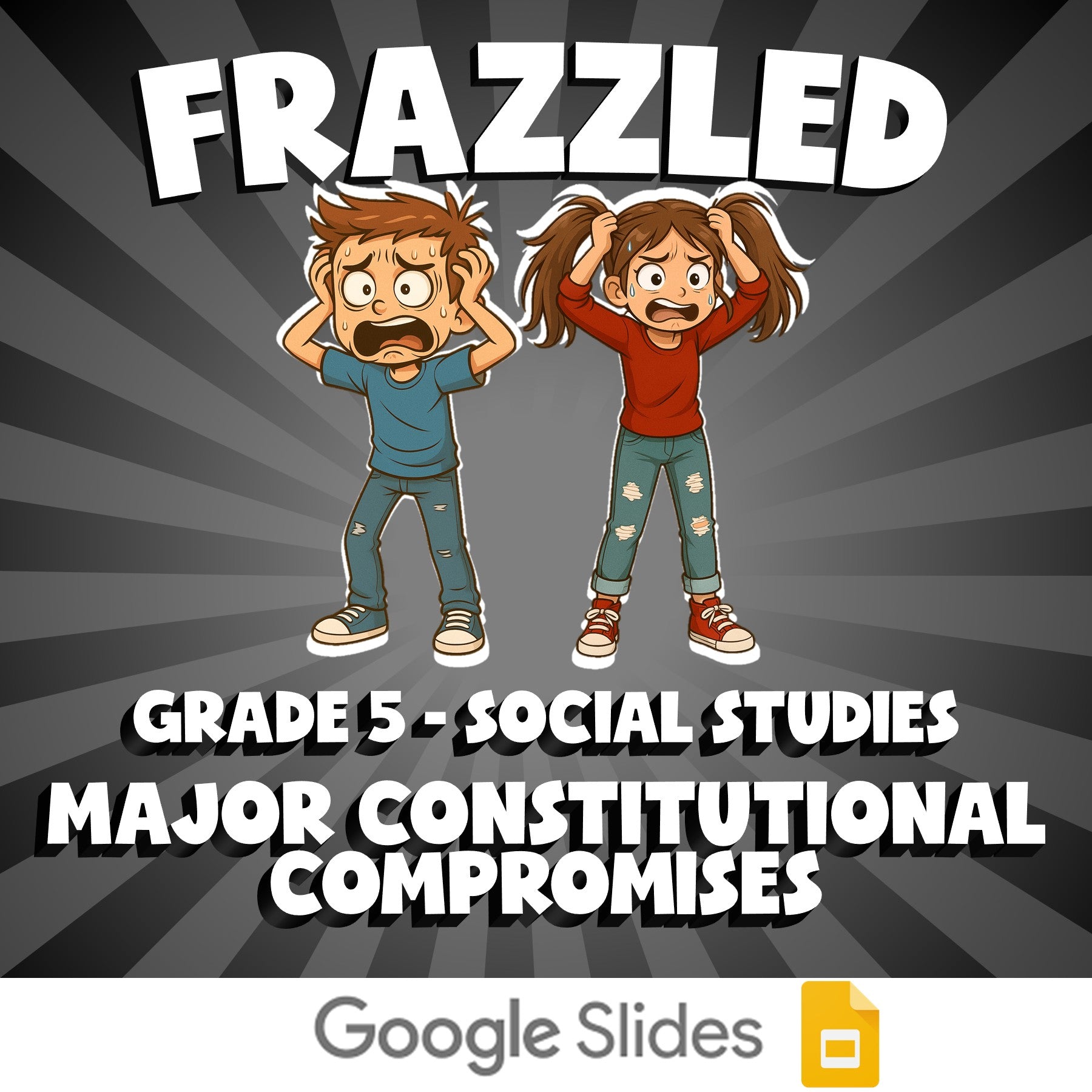 Major Constitutional Compromises FRAZZLED Socials Game - No Prep Grade 5 Review