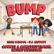 Courts & Constitutional Interpretation BUMP U.S. History Game - No Prep Review