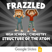 Structure of the Atom FRAZZLED Science Game - No Prep Chemistry Review Activity
