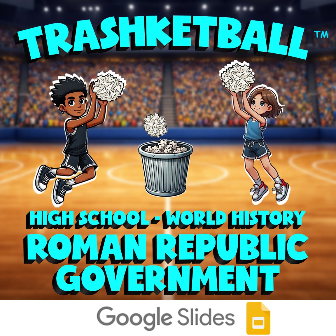 Roman Republic Government TRASHKETBALL Game - No Prep World History Review