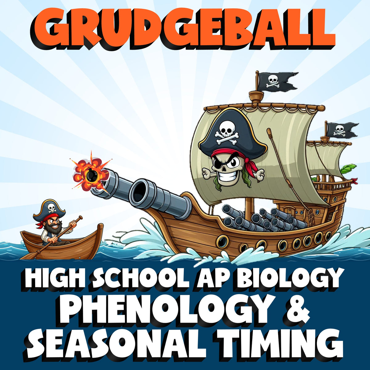 Phenology & Seasonal Timing GRUDGEBALL Science Game - No Prep AP Biology Review