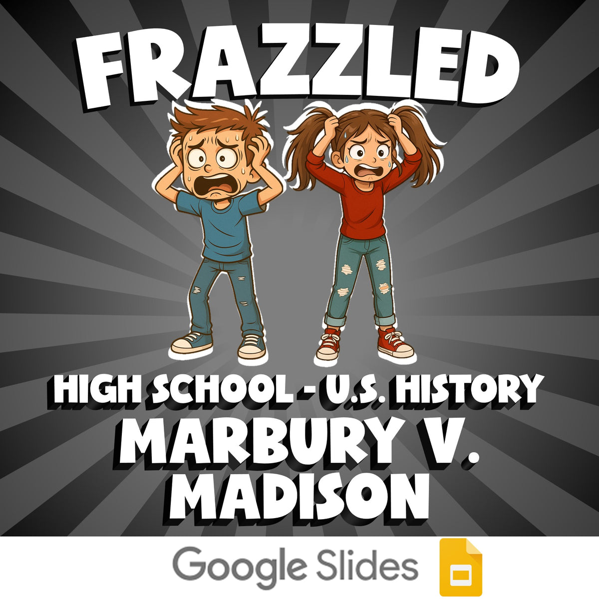 Marbury v. Madison FRAZZLED U.S. History Game - No Prep Review Activity