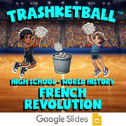 French Revolution TRASHKETBALL Game - No Prep World History Review Activity