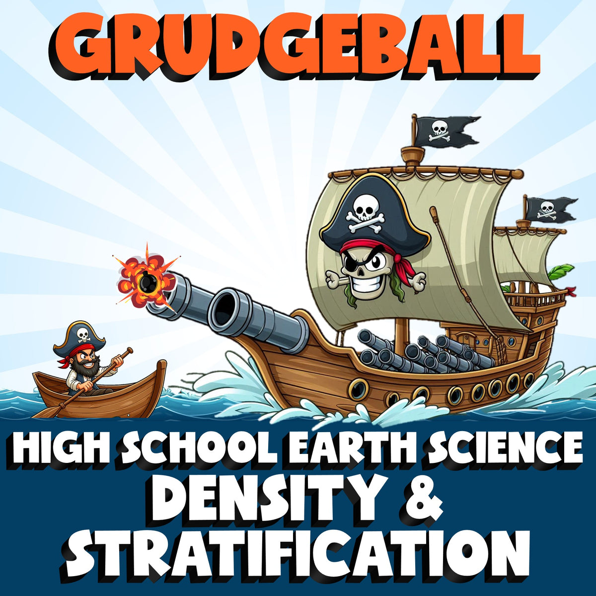 Density & Stratification GRUDGEBALL Game - No Prep Earth Science Review Activity