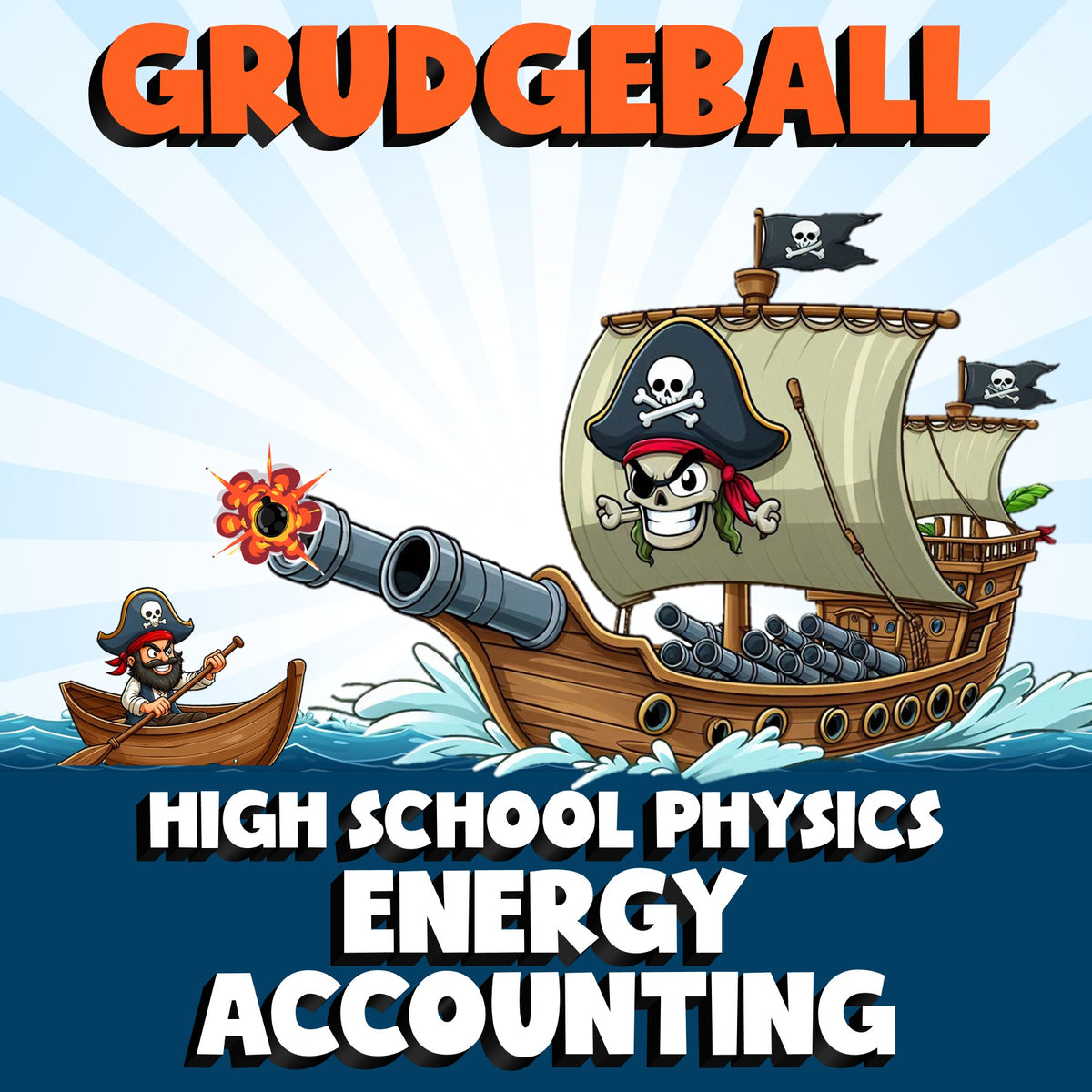 Energy Accounting GRUDGEBALL Science Game - No Prep Physics Review Activity
