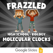 Molecular Clocks FRAZZLED Science Game - No Prep Biology Review Activity