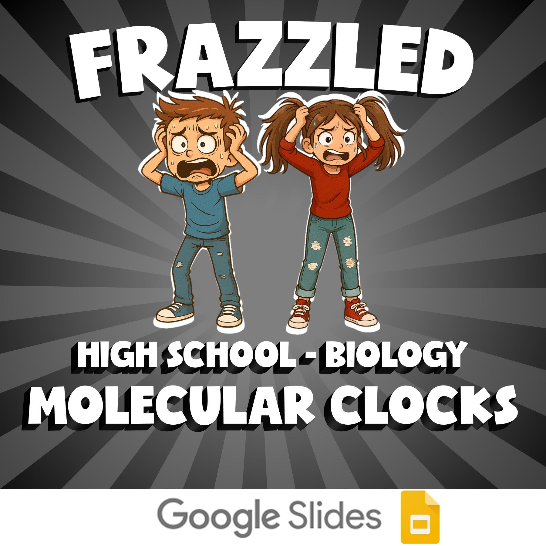 Molecular Clocks FRAZZLED Science Game - No Prep Biology Review Activity
