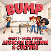 African Religion & Culture BUMP Socials Game - No Prep Grade 7 Review Activity