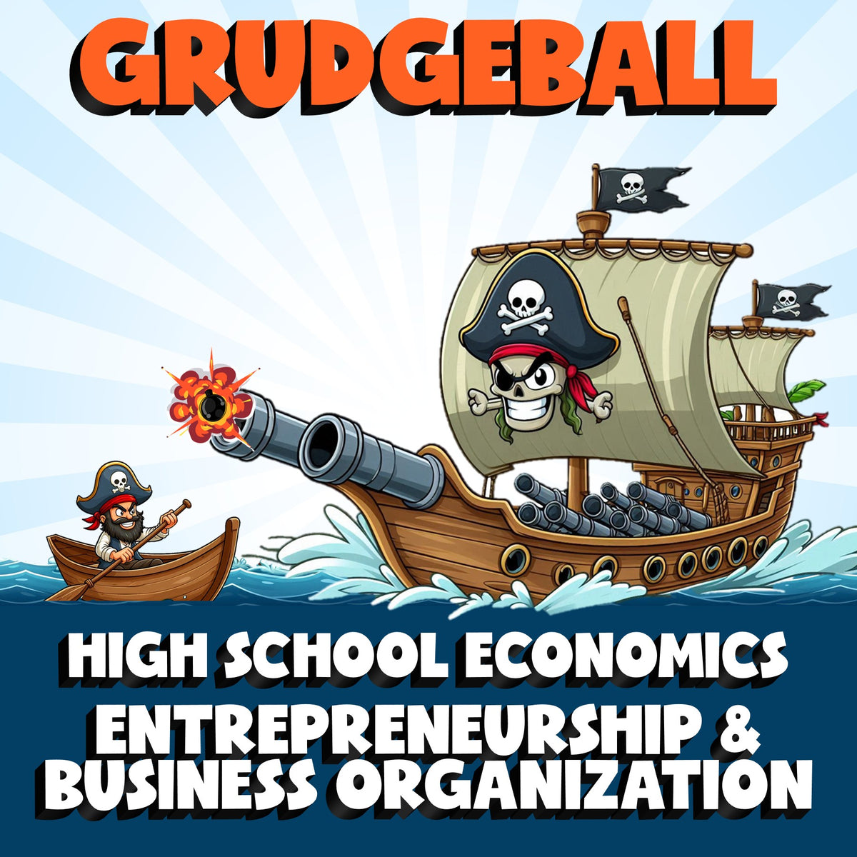 Entrepreneurship & Business Organization GRUDGEBALL Economics Game - No Prep