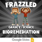 Bioremediation FRAZZLED Science Game - No Prep Grade 9 Review Activity