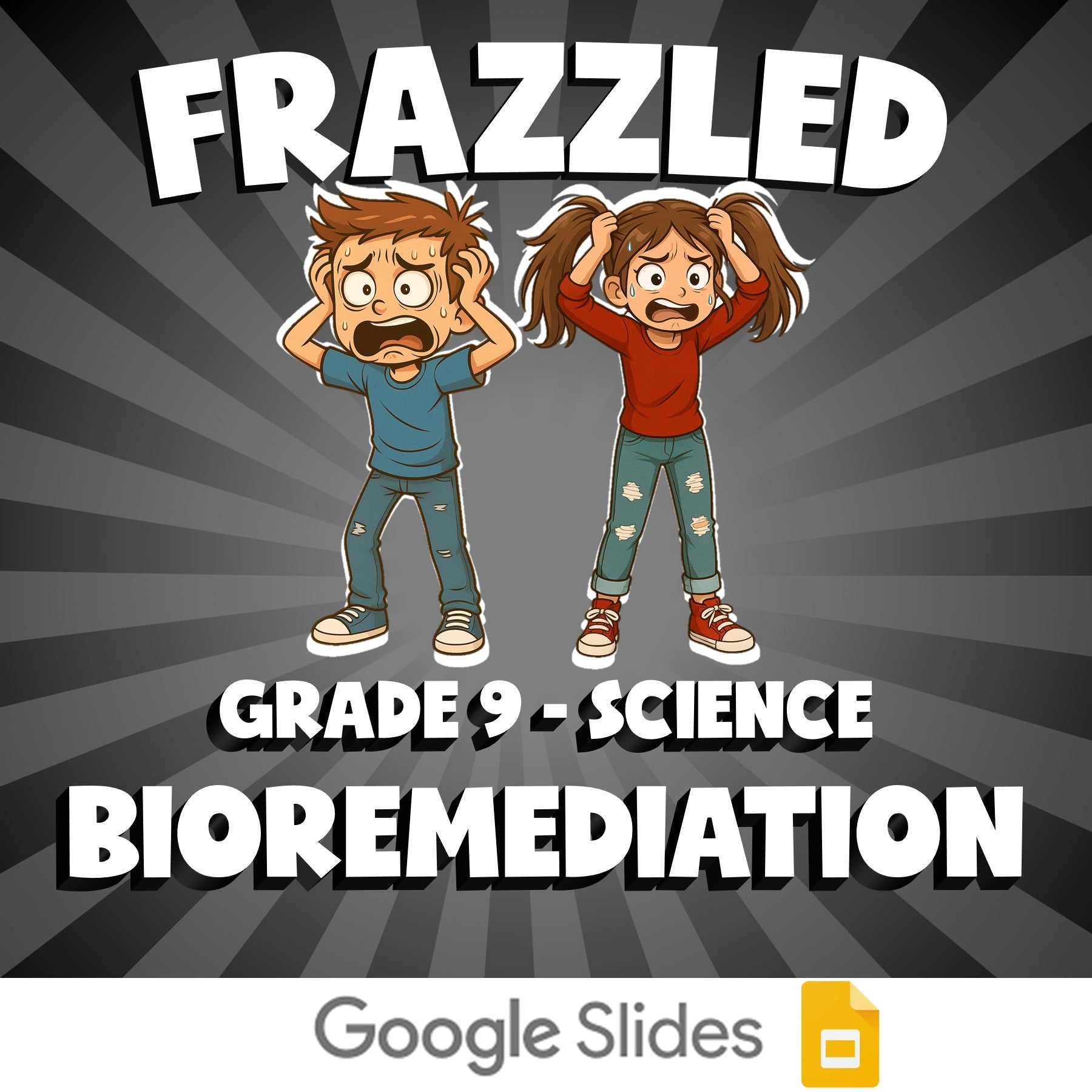 Bioremediation FRAZZLED Science Game - No Prep Grade 9 Review Activity
