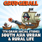 South Asia Urban & Rural Life GRUDGEBALL Socials Game - No Prep Grade 7 Review