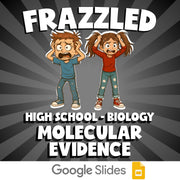 Molecular Evidence FRAZZLED Science Game - No Prep Biology Review Activity