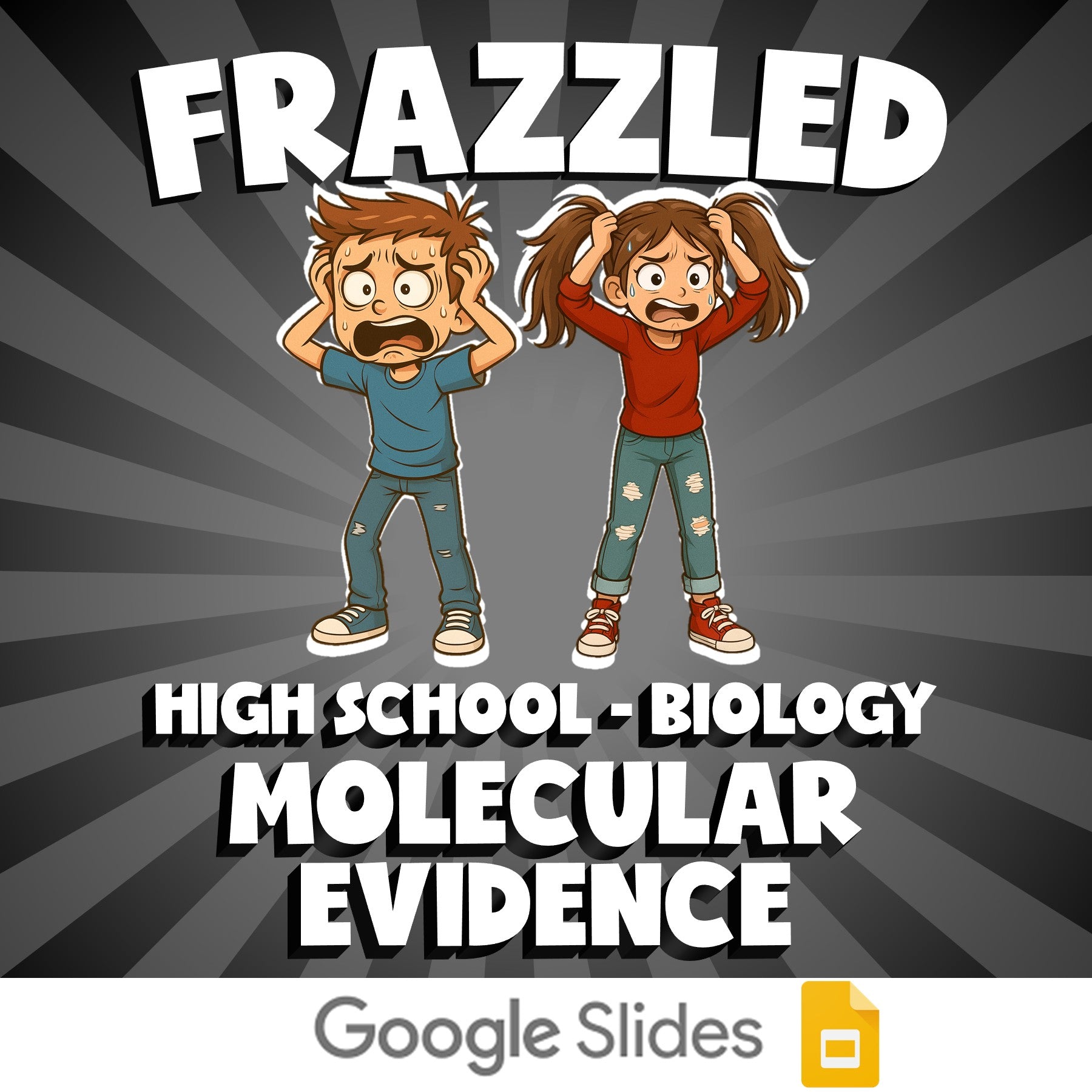 Molecular Evidence FRAZZLED Science Game - No Prep Biology Review Activity