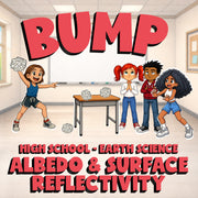 Albedo & Surface Reflectivity BUMP Game - No Prep Earth Science Review Activity
