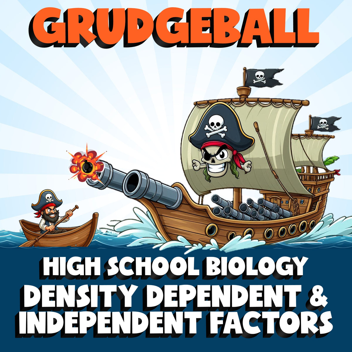 Density Dependent & Independent Factors GRUDGEBALL Science Game - Biology