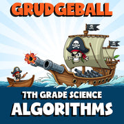 Algorithms GRUDGEBALL Science Game - No Prep Grade 7 Review Activity