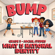 What Is National Identity BUMP Socials Game - No Prep Grade 5 Review Activity