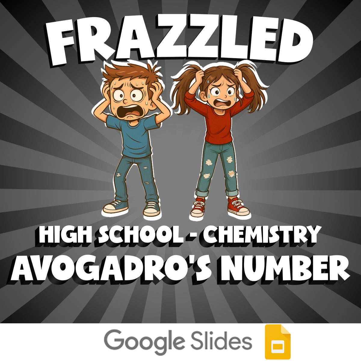 Avogadro’s Number FRAZZLED Science Game - No Prep Chemistry Review Activity
