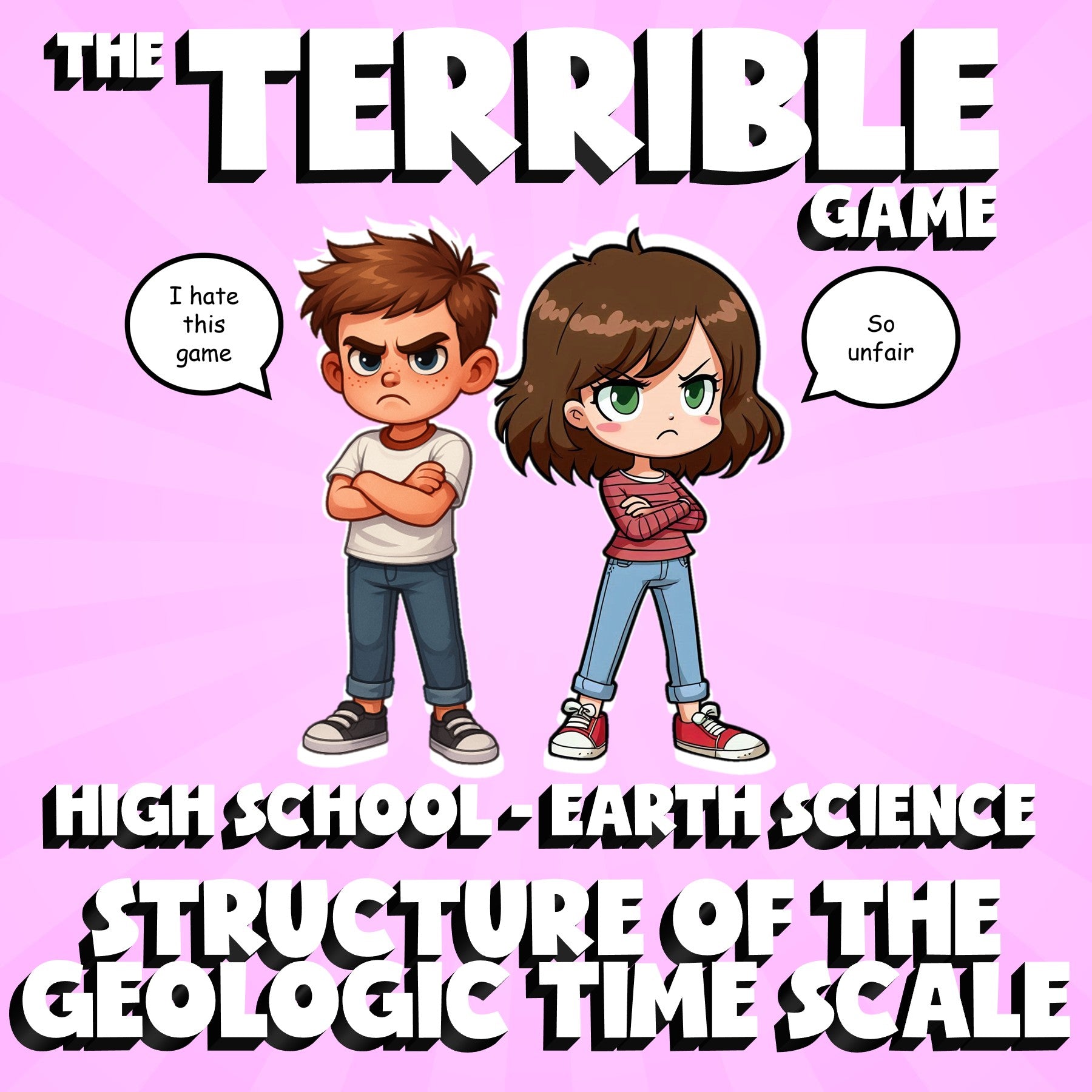 Structure of the Geologic Time Scale THE TERRIBLE GAME - Earth Science Review