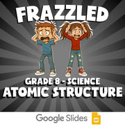 Atomic Structure FRAZZLED Science Game - No Prep Grade 8 Review Activity