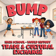 Trade & Cultural Exchange BUMP Game - No Prep World History Review Activity