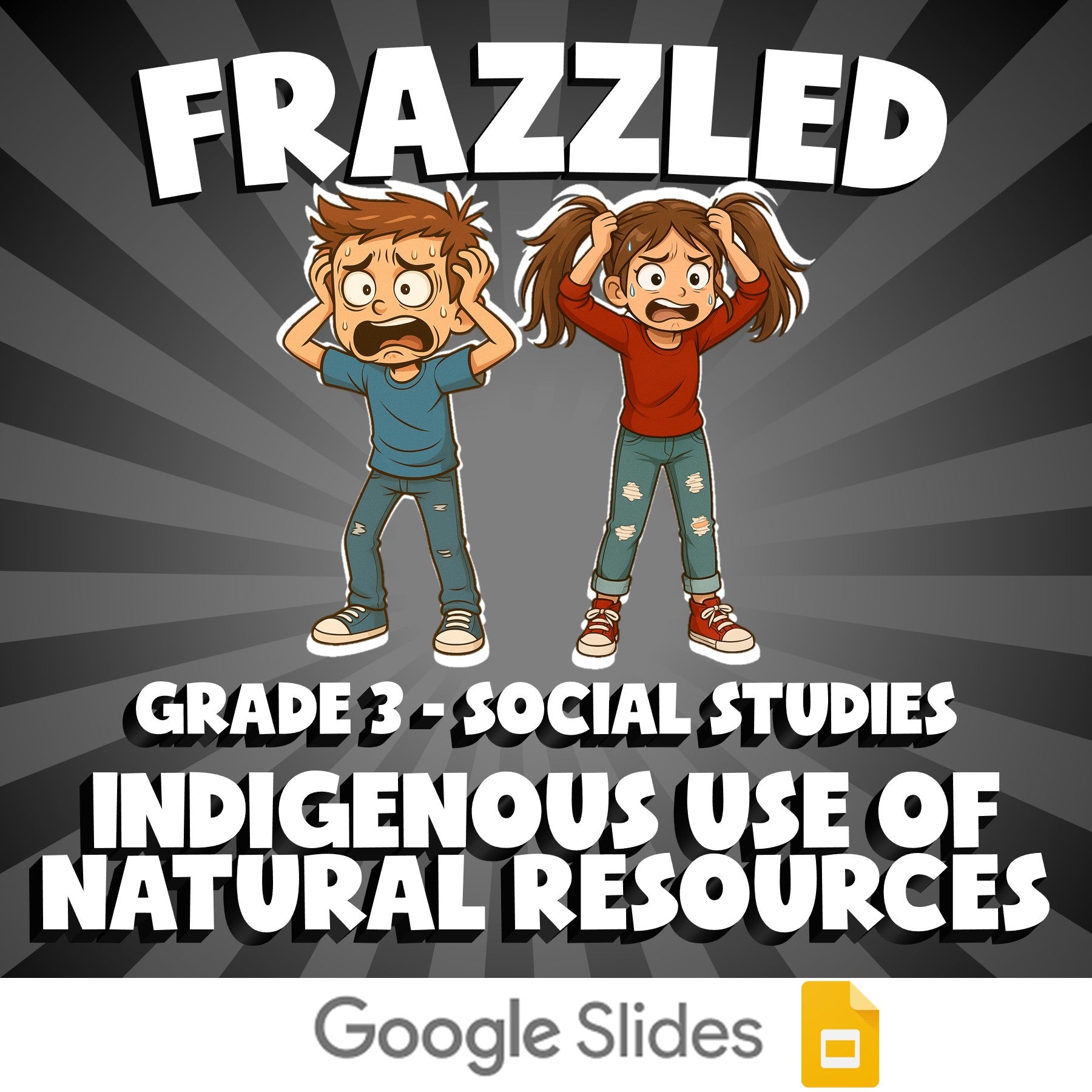 Indigenous Use of Natural Resources FRAZZLED Socials Game - No Prep Grade 3