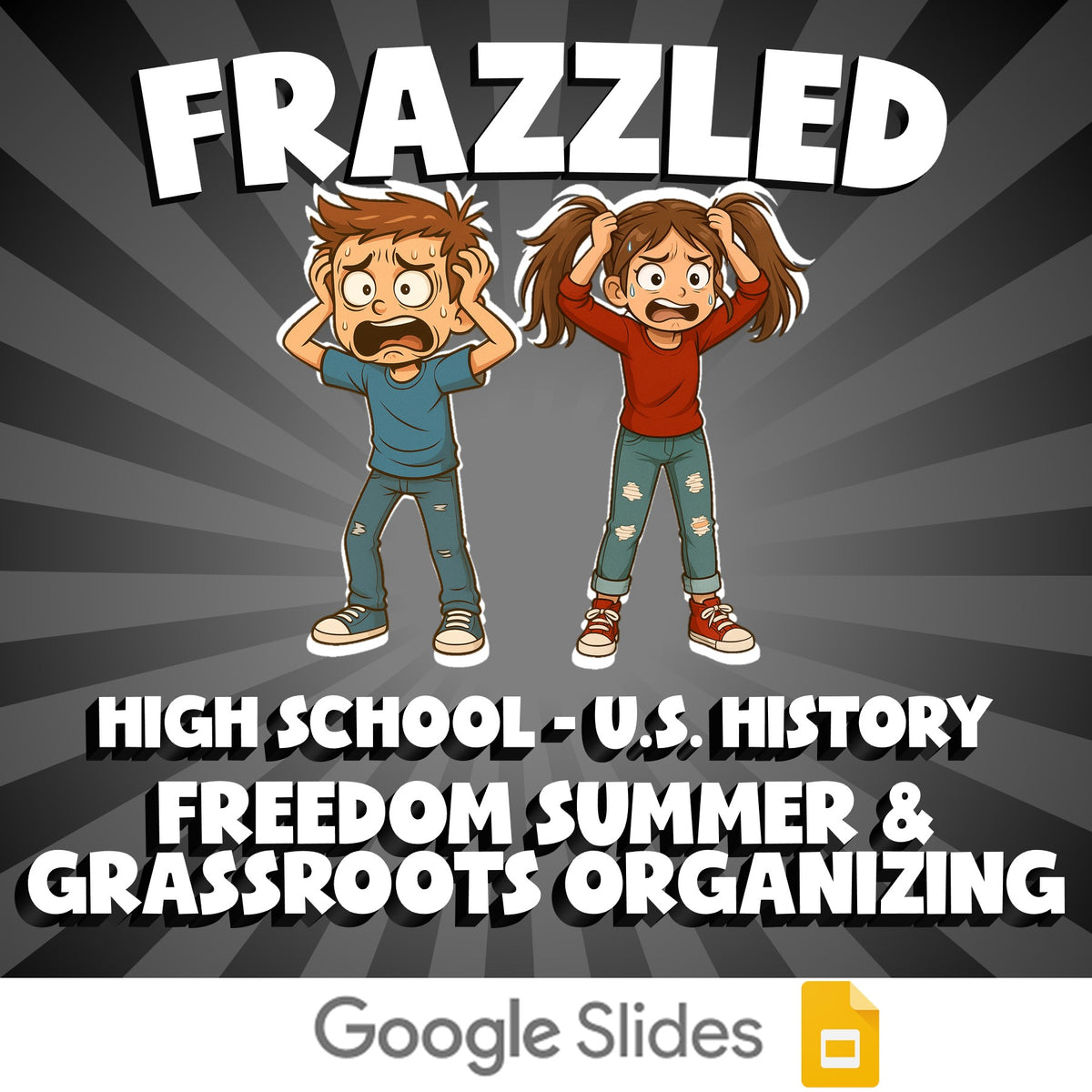 Freedom Summer & Grassroots Organizing FRAZZLED U.S. History Game - No Prep