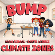 Climate Zones BUMP Game - No Prep Earth Science Review Activity