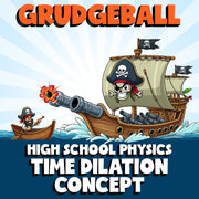 Time Dilation Concept GRUDGEBALL Science Game - No Prep Physics Review Activity