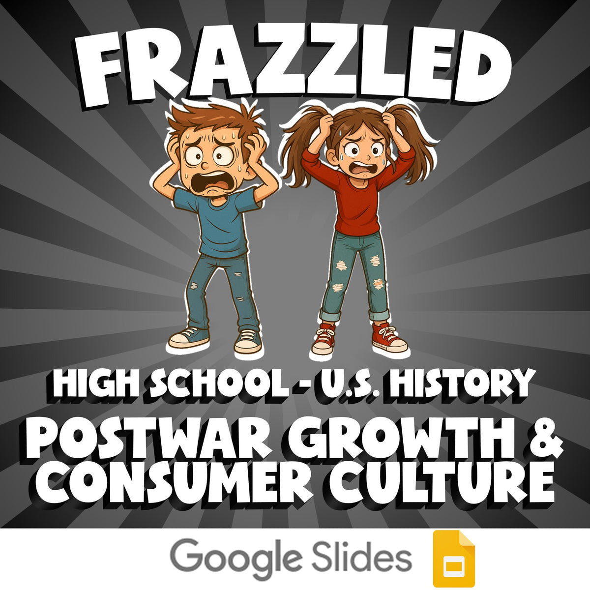 Postwar Growth & Consumer Culture FRAZZLED U.S. History Game - No Prep Review