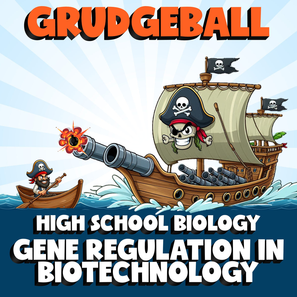 Gene Regulation in Biotechnology GRUDGEBALL Science Game - No Prep Biology