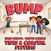 Tides & Coastal Systems BUMP Game - No Prep Earth Science Review Activity