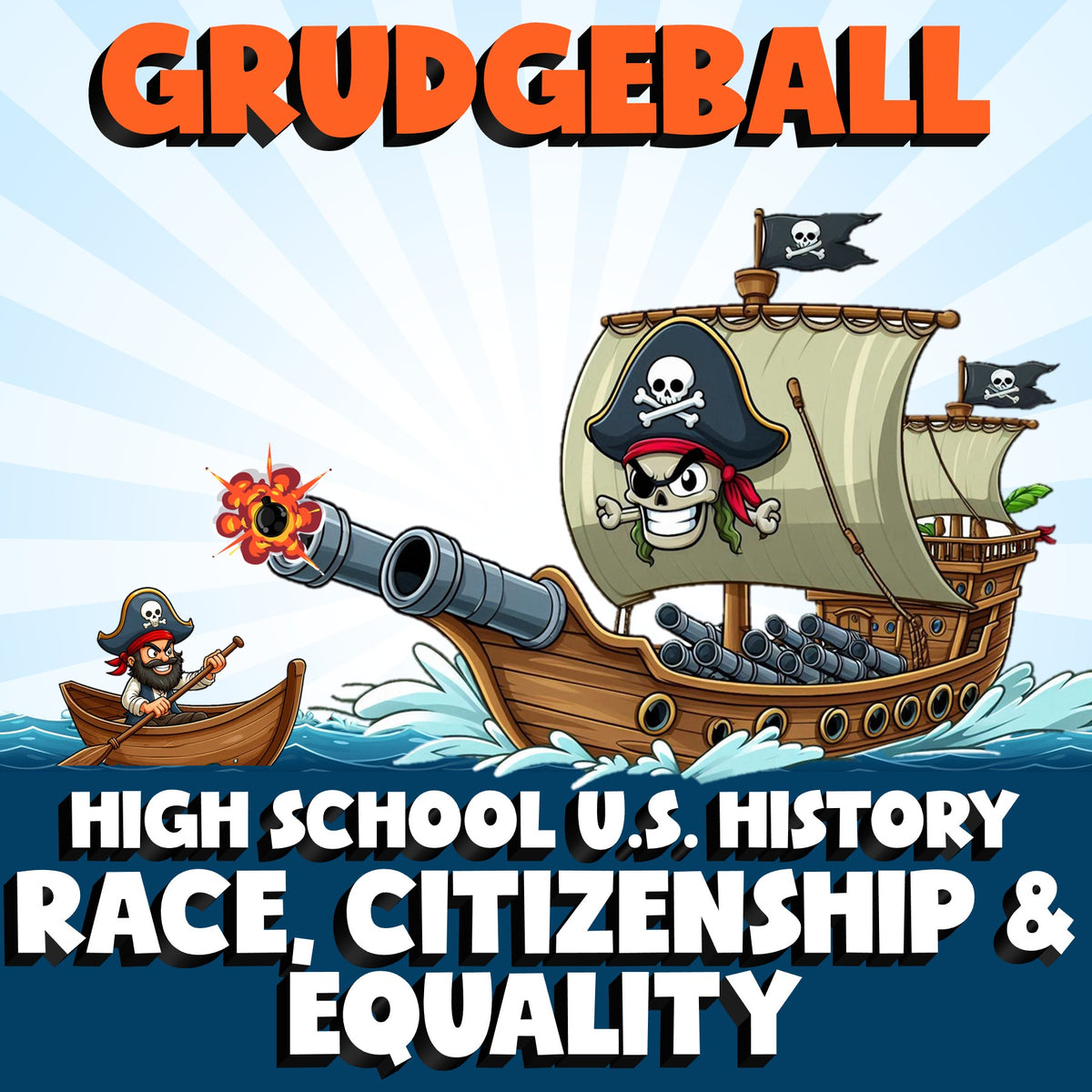 Race, Citizenship & Equality GRUDGEBALL U.S. History Game - No Prep Review
