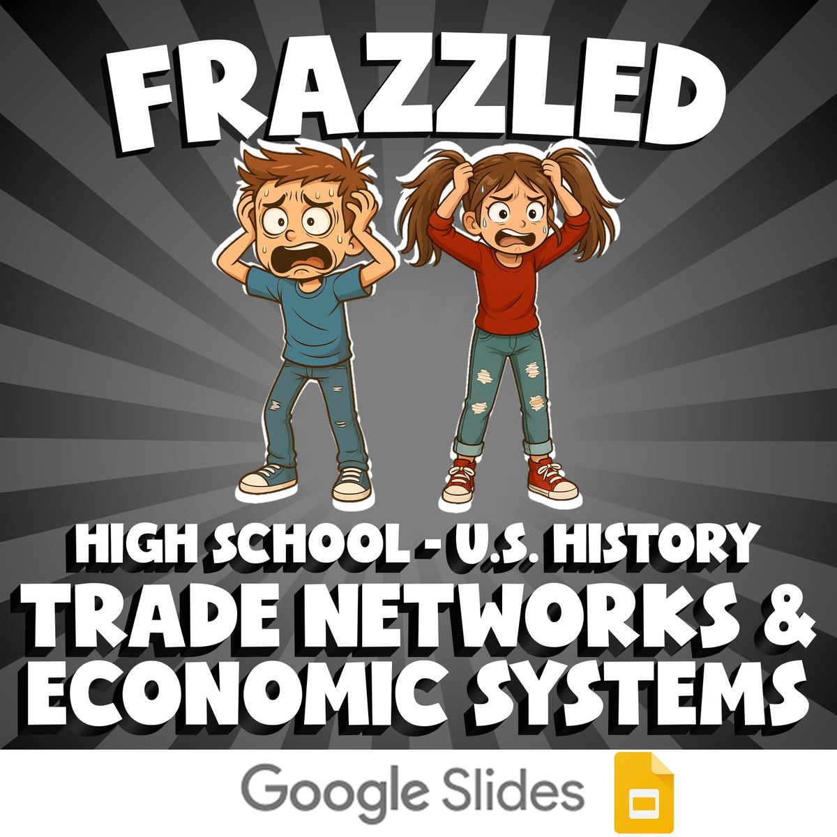 Trade Networks & Economic Systems FRAZZLED U.S. History Game - No Prep Review