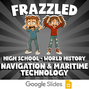 Navigation & Maritime Technology FRAZZLED Game - No Prep World History Review