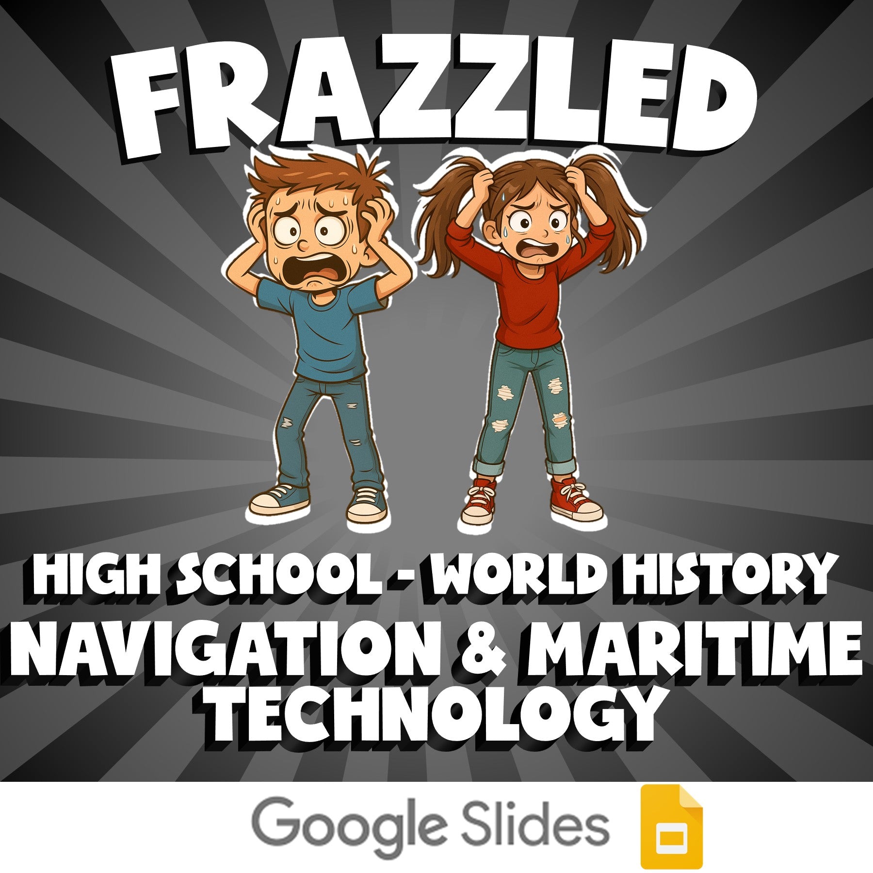 Navigation & Maritime Technology FRAZZLED Game - No Prep World History Review