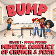 Medieval Conflict of Church & State BUMP Socials Game - No Prep Grade 7 Review