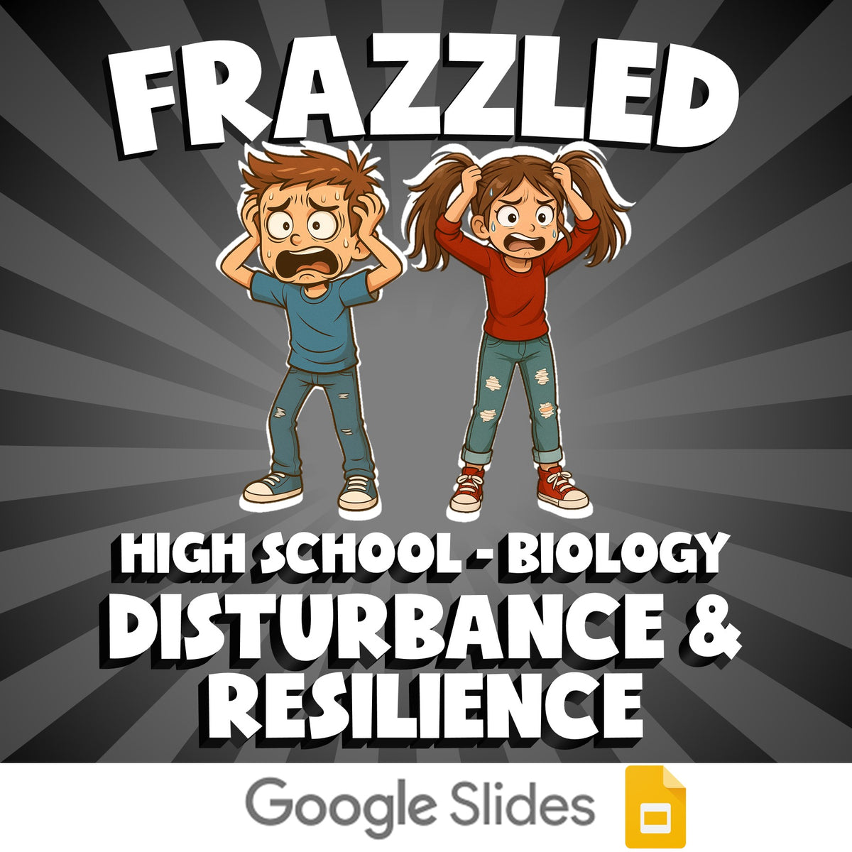 Disturbance & Resilience FRAZZLED Science Game - No Prep Biology Review Activity