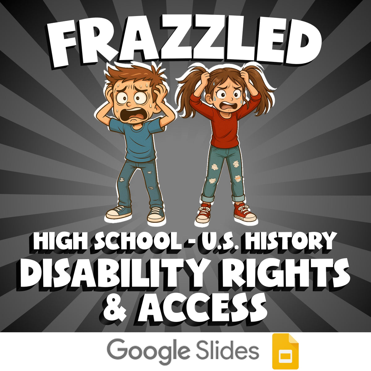 Disability Rights & Access FRAZZLED U.S. History Game - No Prep Review Activity