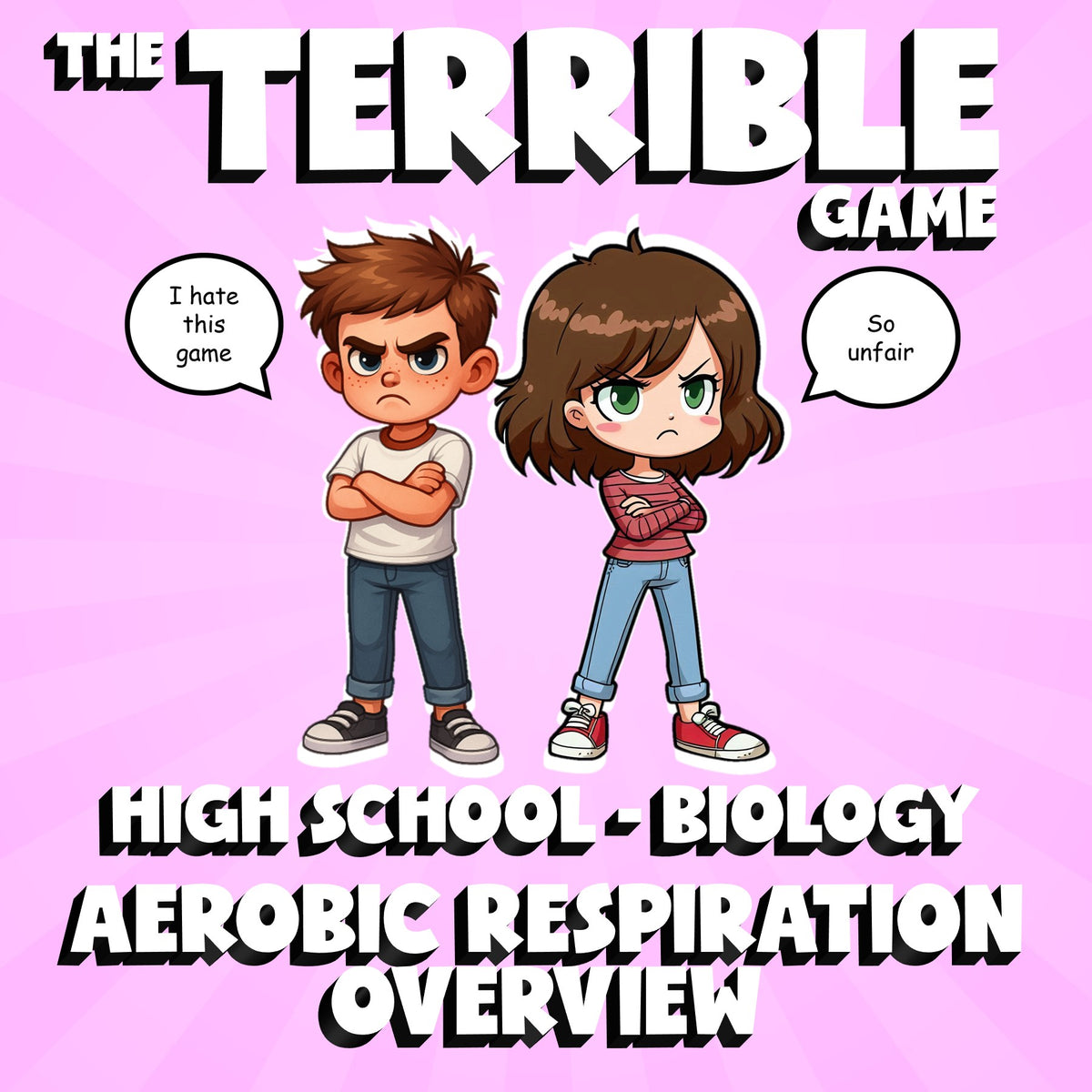 Aerobic Respiration Overview THE TERRIBLE GAME - No Prep Biology Science Review