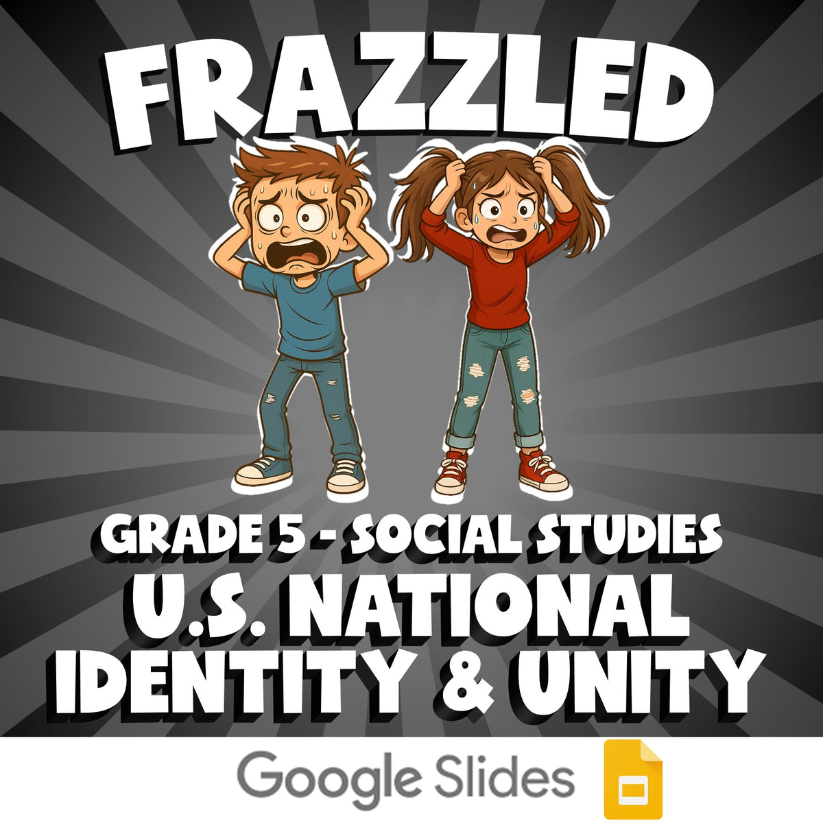 U.S. National Identity & Unity FRAZZLED Socials Game - No Prep Grade 5 Review