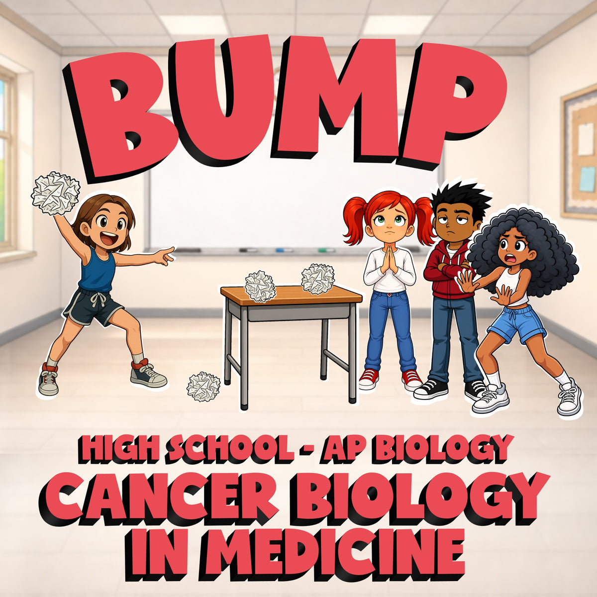 Cancer Biology in Medicine BUMP Science Game - No Prep AP Biology Review