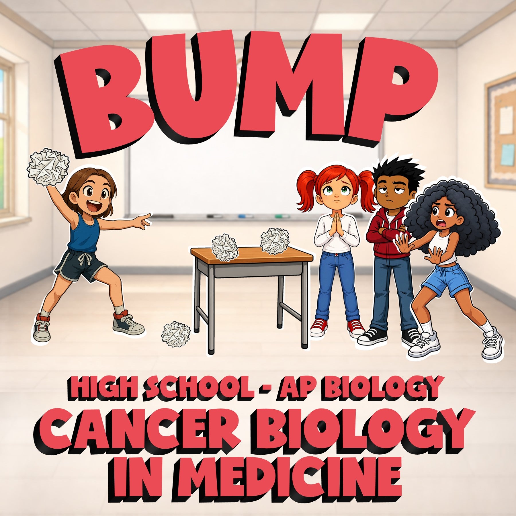 Cancer Biology in Medicine BUMP Science Game - No Prep AP Biology Review