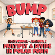 Multiply & Divide in Polar Form BUMP Math Game - No Prep Algebra 2 Review