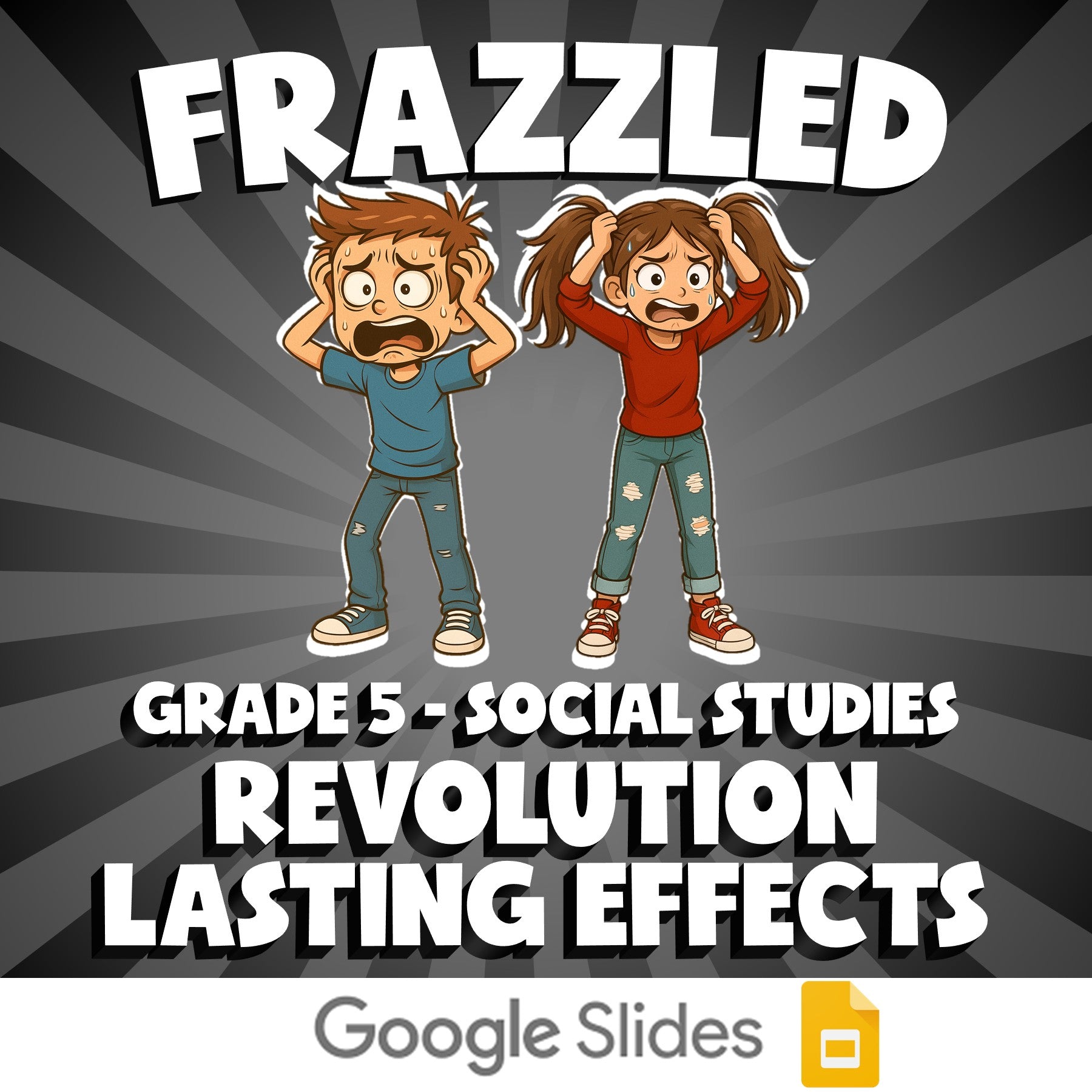 Revolution Lasting Effects FRAZZLED Socials Game - No Prep Grade 5 Review
