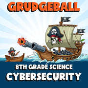 Cybersecurity GRUDGEBALL Science Game - No Prep Grade 8 Review Activity