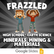 Minerals, Mining & Materials FRAZZLED Game - No Prep Earth Science Review