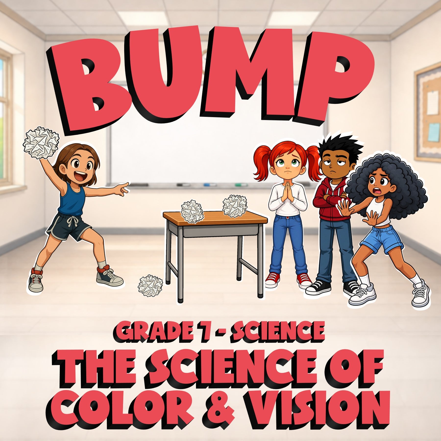 The Science of Color & Vision BUMP Science Game - No Prep Grade 7 Review